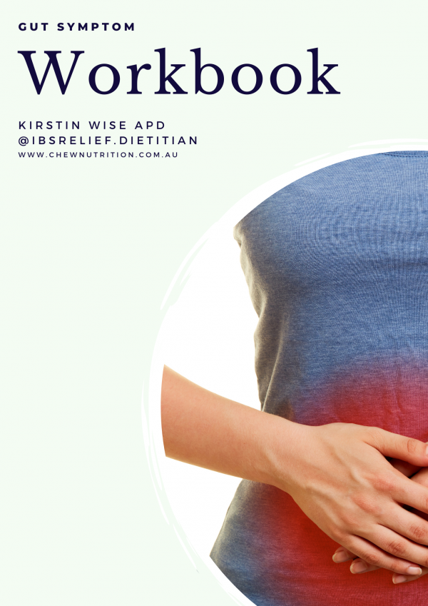 Gut Symptom Workbook front cover